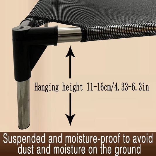 NNEDSZ M Breathable and Cooling Elevated Pet Bed - Perfect for Dogs, Provides Comfort and Airflow